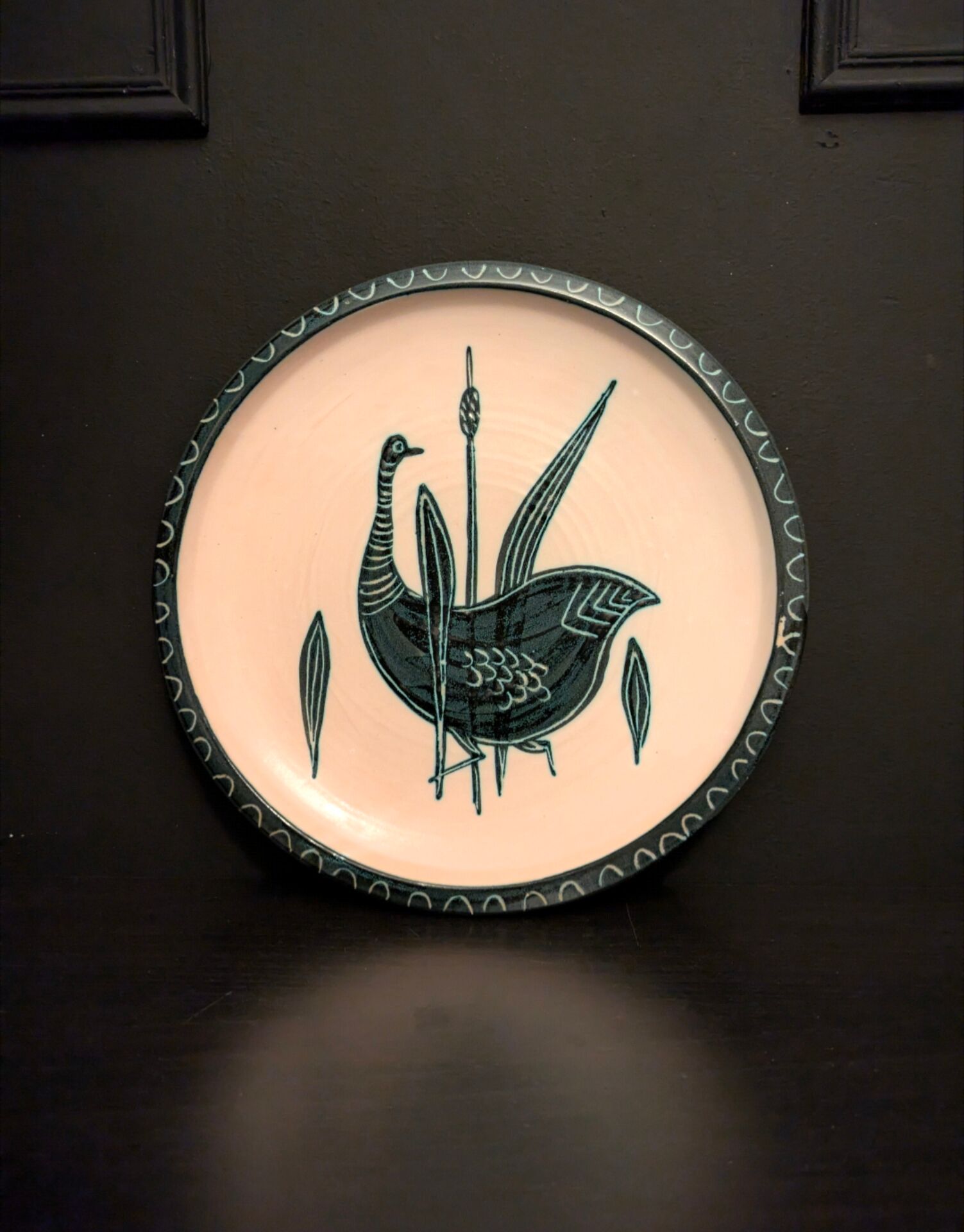 Collection plate Yvon Roy Vallauris