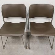 Mid Century dining chairs 40/4 David Rowland for GF Furniture 1960s
