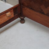 Old oak bed frame