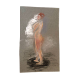 Illustration "Nu coloré 1"