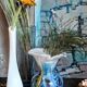 Vase glass paste of the glassmakers of Maure Vieil Mick and Bob Le Bleïs 80s