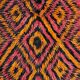 Tapis vintage géométrique Tulu en laine années 1960