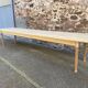 Très grande table de ferme 380 cm en sapin