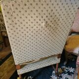 Walnut renaissance style armchair