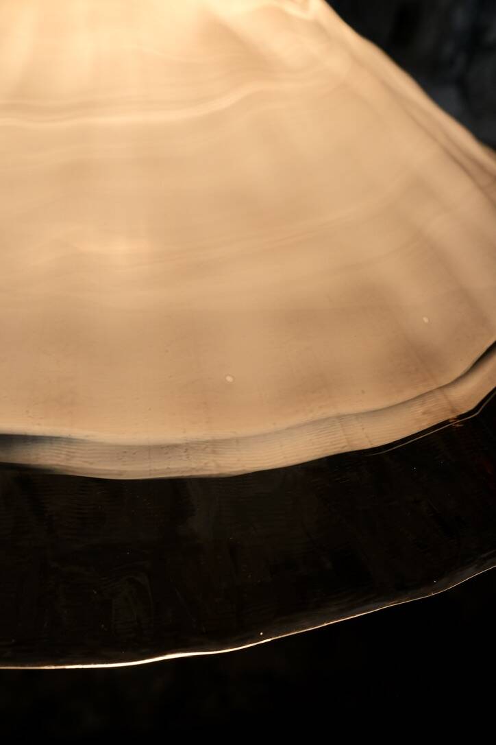 Murano glass and brass pendant by La Murrina, Italy, 1970s