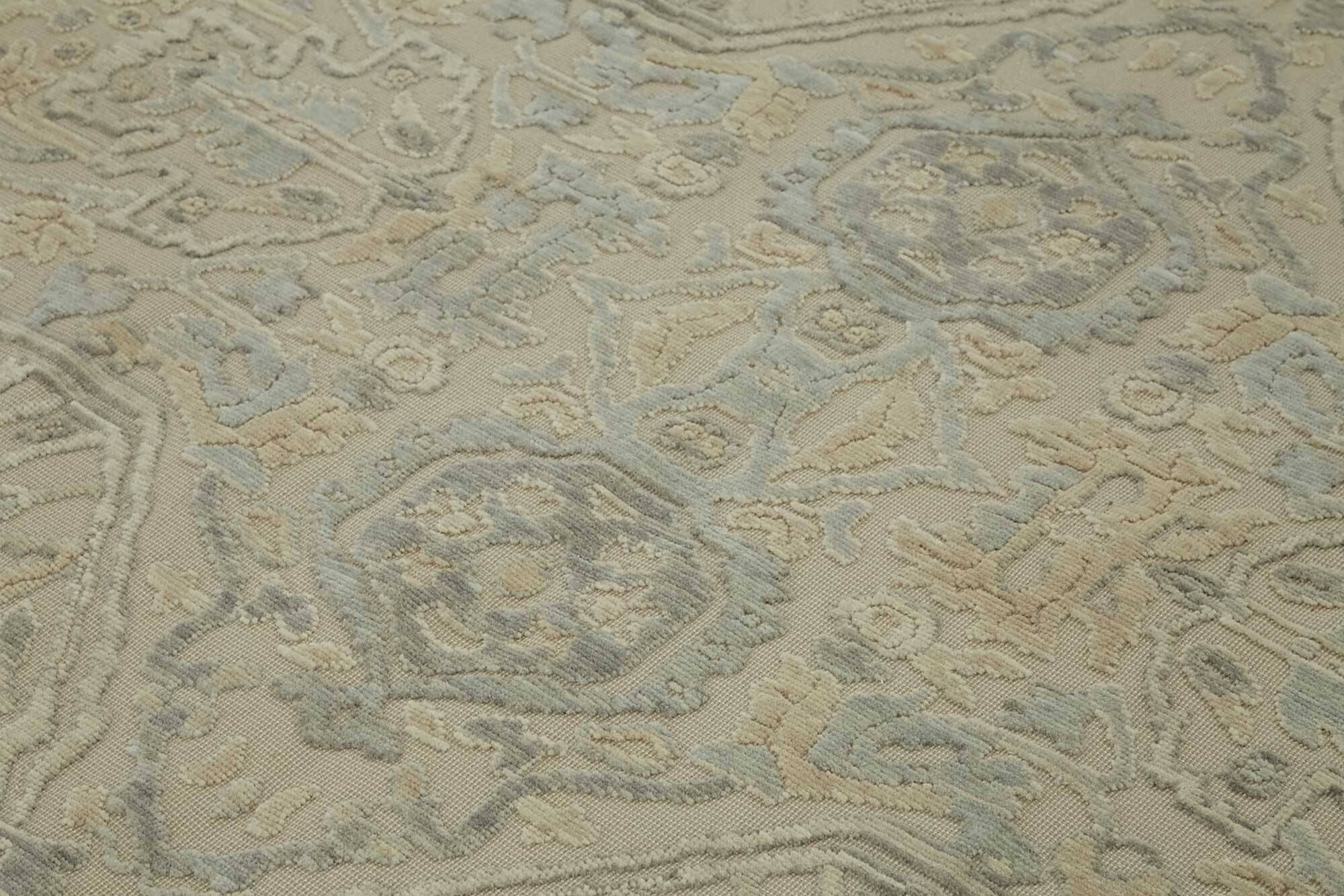 Tapis Oushak turc fait main 274 cm x 345 cm