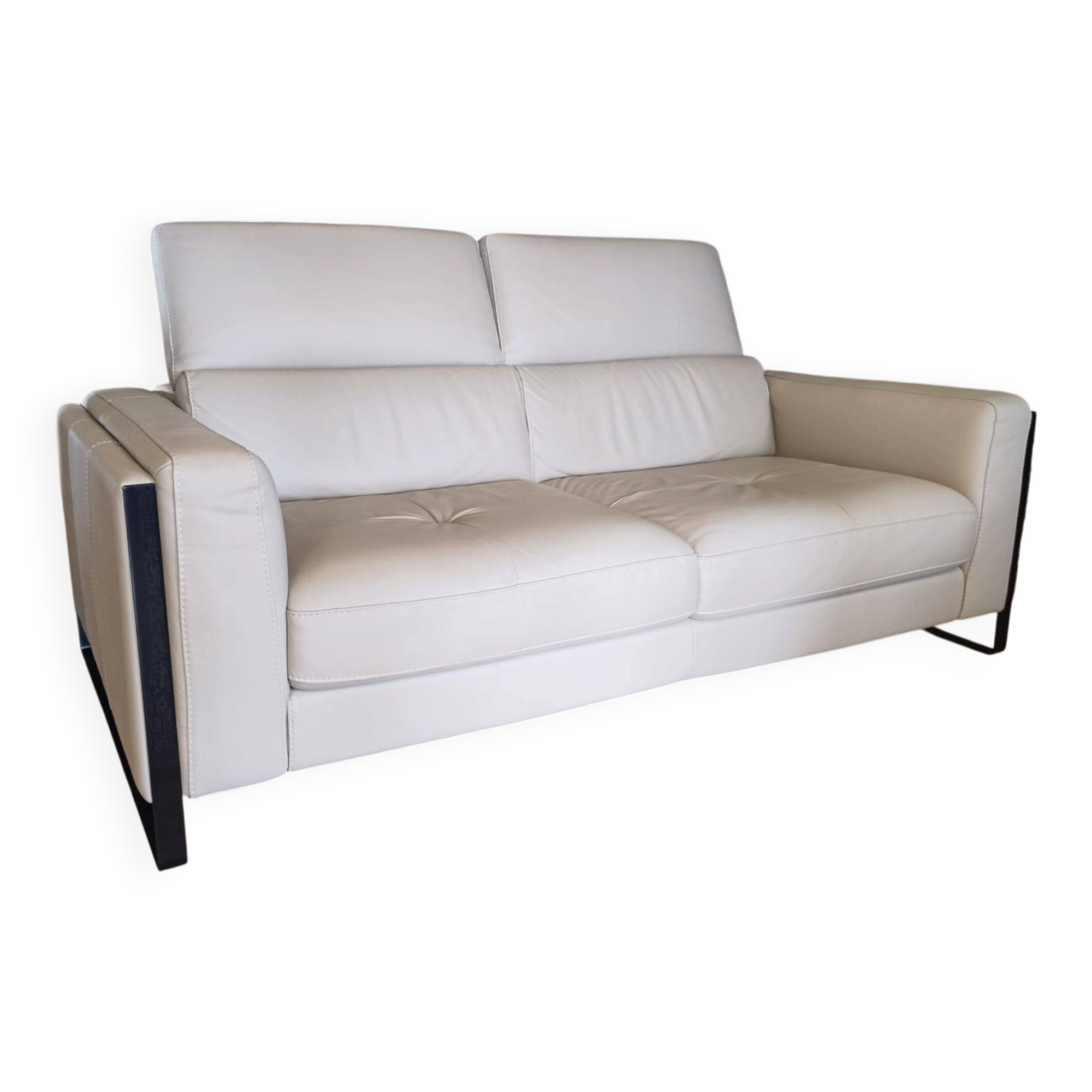 Leather sofa - Maison XXL