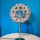 Kennwel space age lamp 1990 aluminum tube.