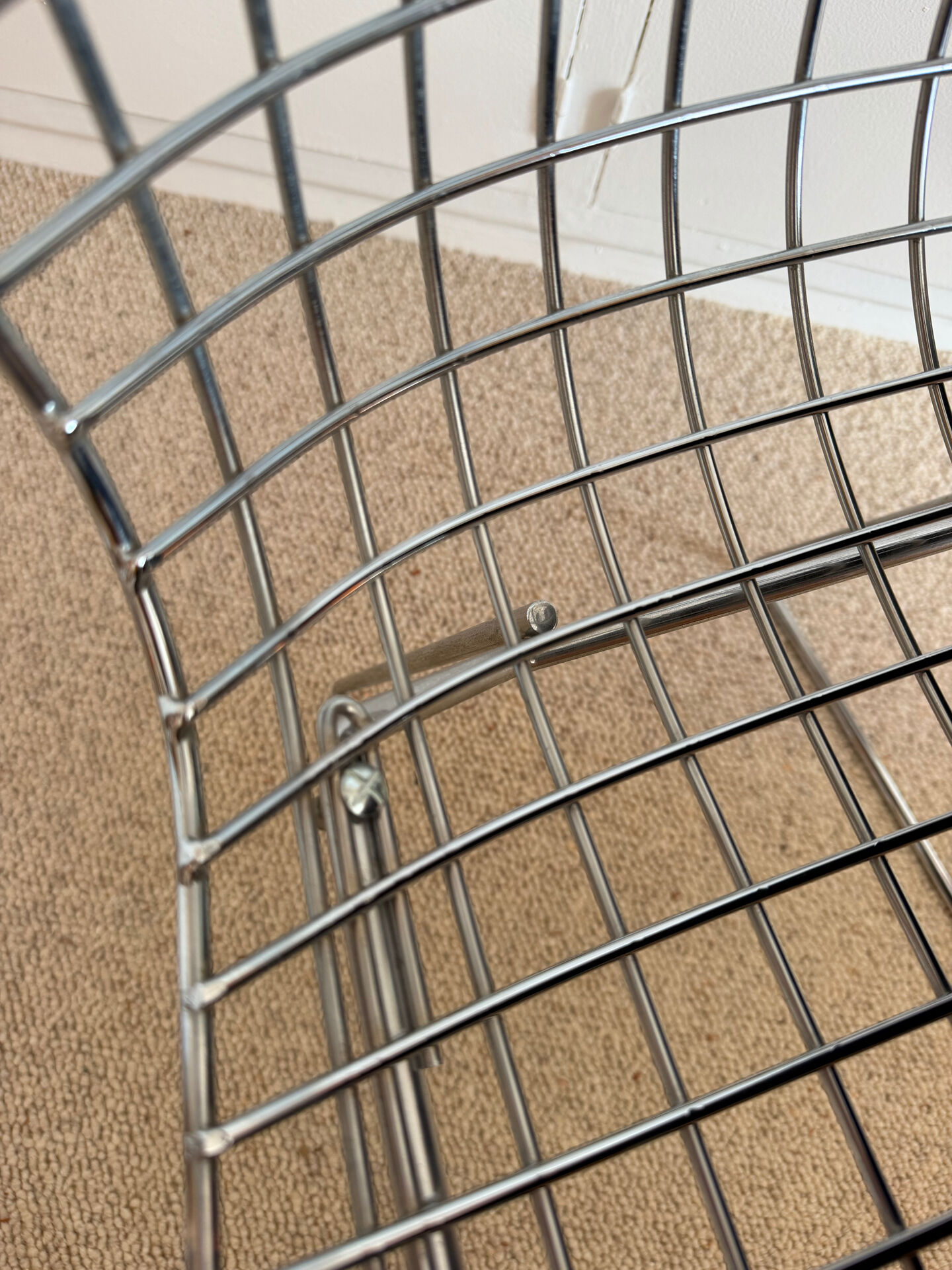 Chaise Harry Bertoia, side chair 420, Knoll