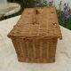 old vintage wicker basket for rabbit poultry