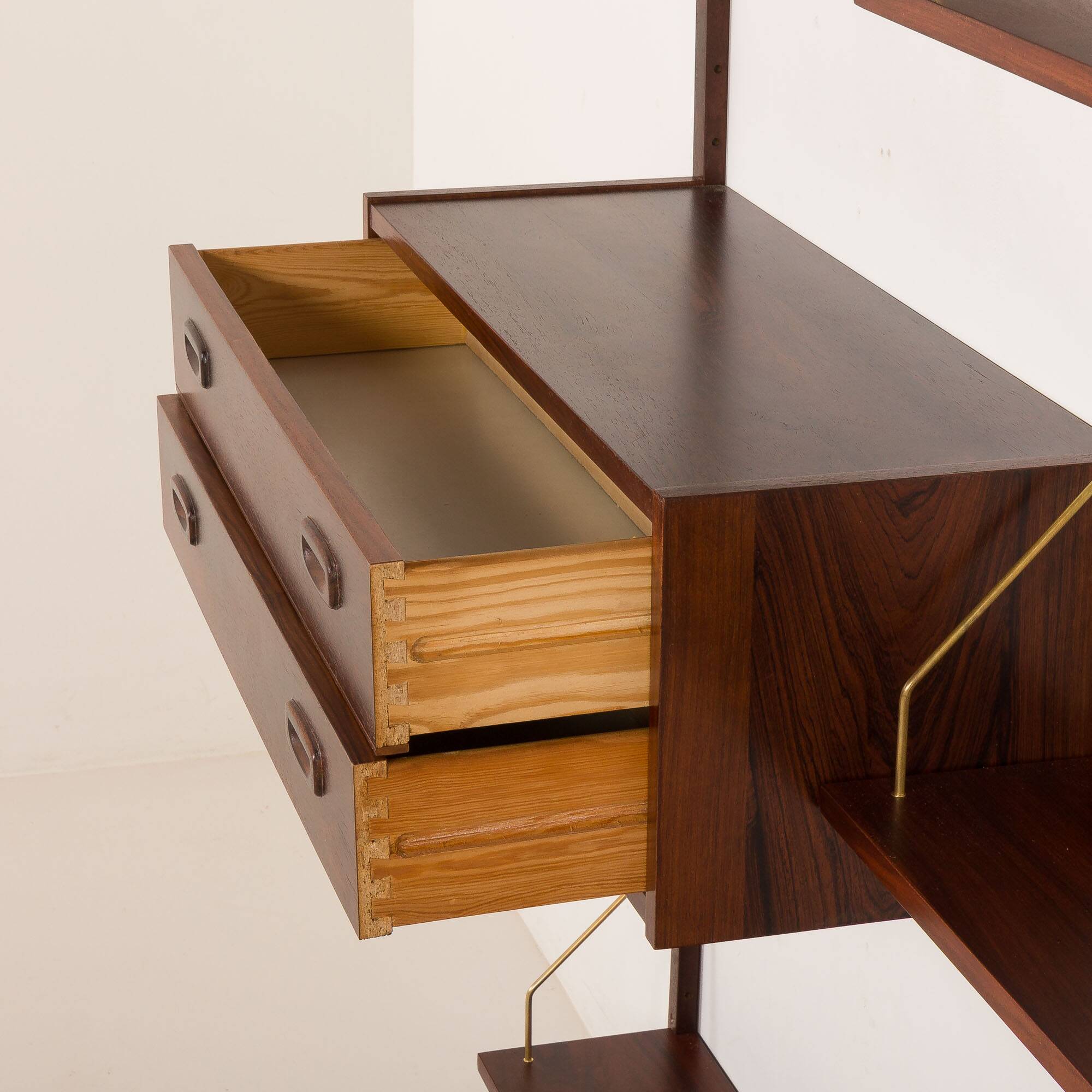 Danish mid century PS System rosewood  shelving unit , 1970s