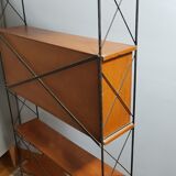 Library shelves string style taken 1960.