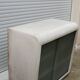 Wall sideboard in sheet metal "Ferlithe" 60s