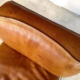 Brutalist Style DS-15 Leather Lounge Chair from De Sede, Switzerland 1970s