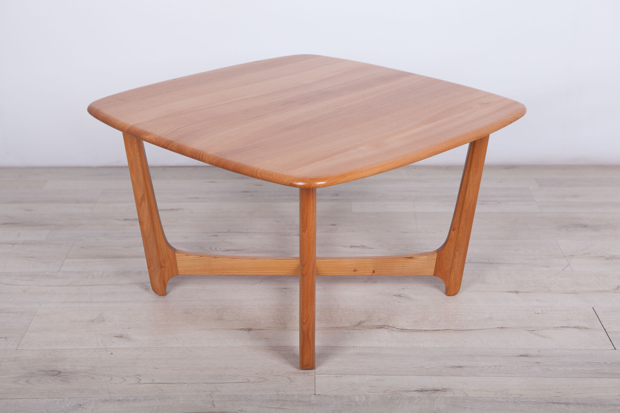 Mid-Century Danish Elm Coffee Table, 1960s