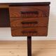 MidCentury Danish Rosewood Desk Torben Valeur & Henning Jensen for Dyrlund