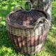 Wicker demijohn