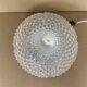 Vintage glass ceiling or wall light
