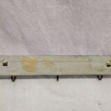 Wooden towel holder Patères Metal Edges Fish Deco Marine Spirit brocanteespritdantan