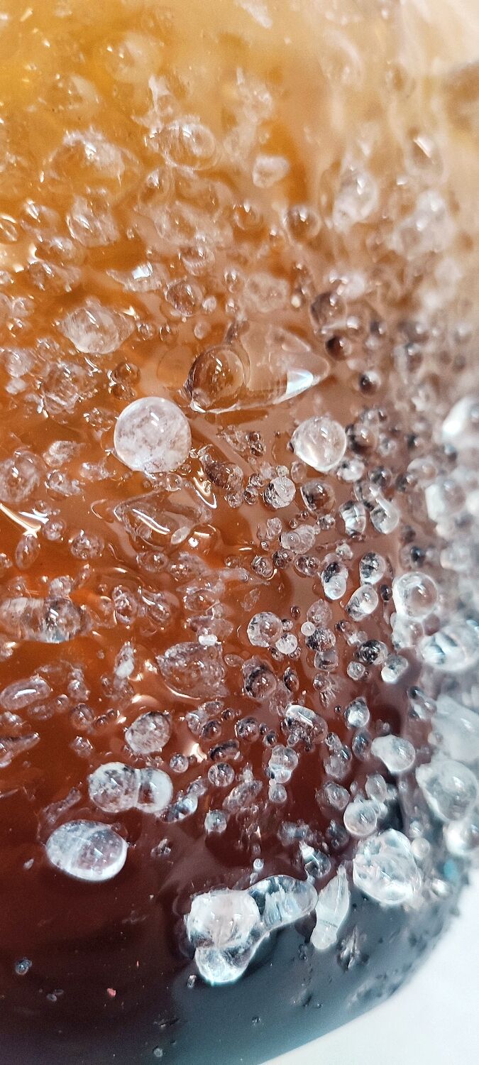 Murano glass centerpiece. Italy, 1970s.