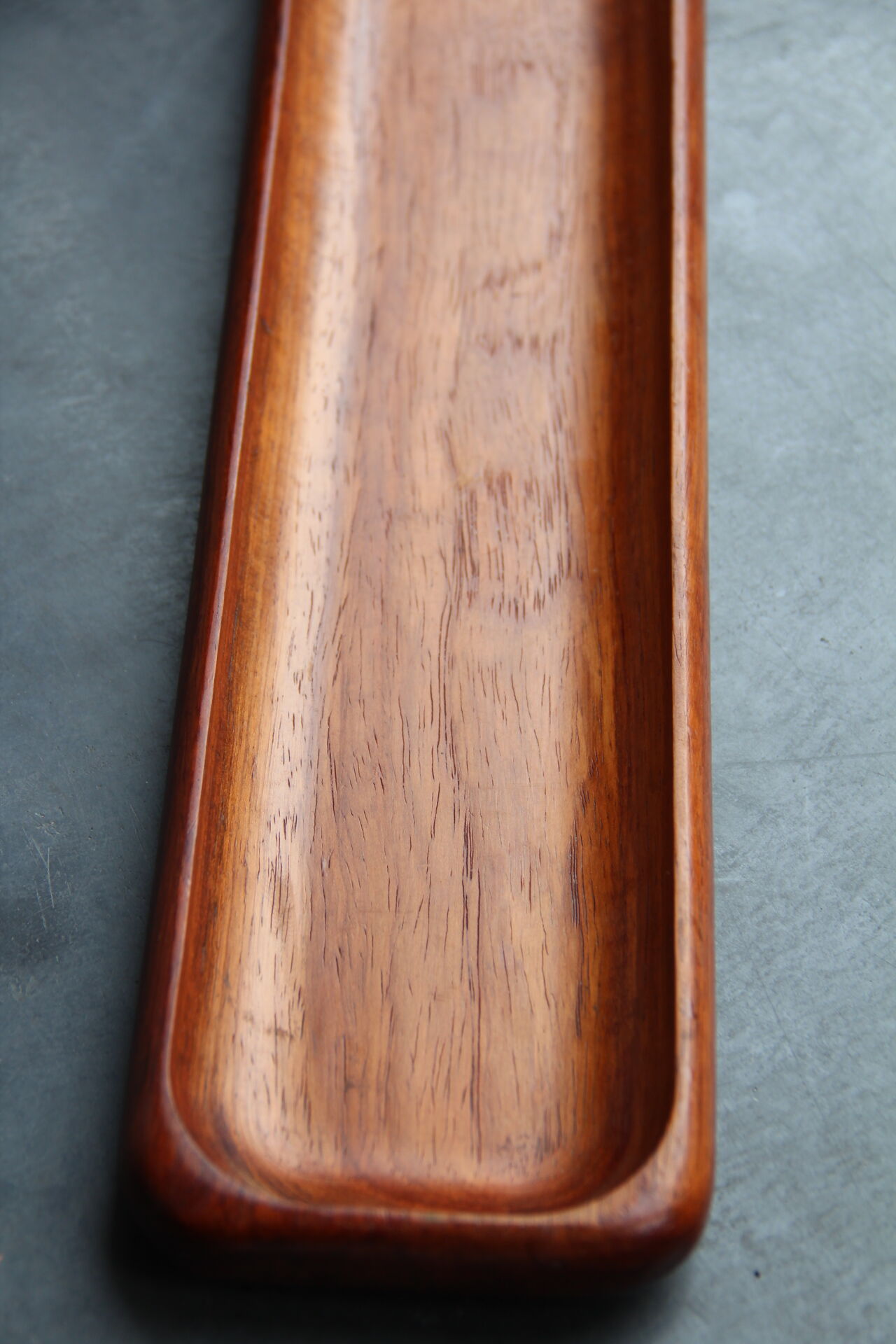 Exotic wood appetizer platter