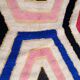 Traditional handmade pure wool rug, size 150 x 250 cm