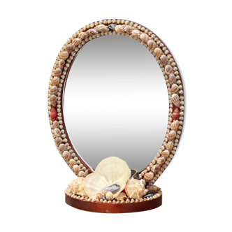 Mirror to pose, shell frame, 60s