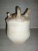 Ancient natural terracotta jug