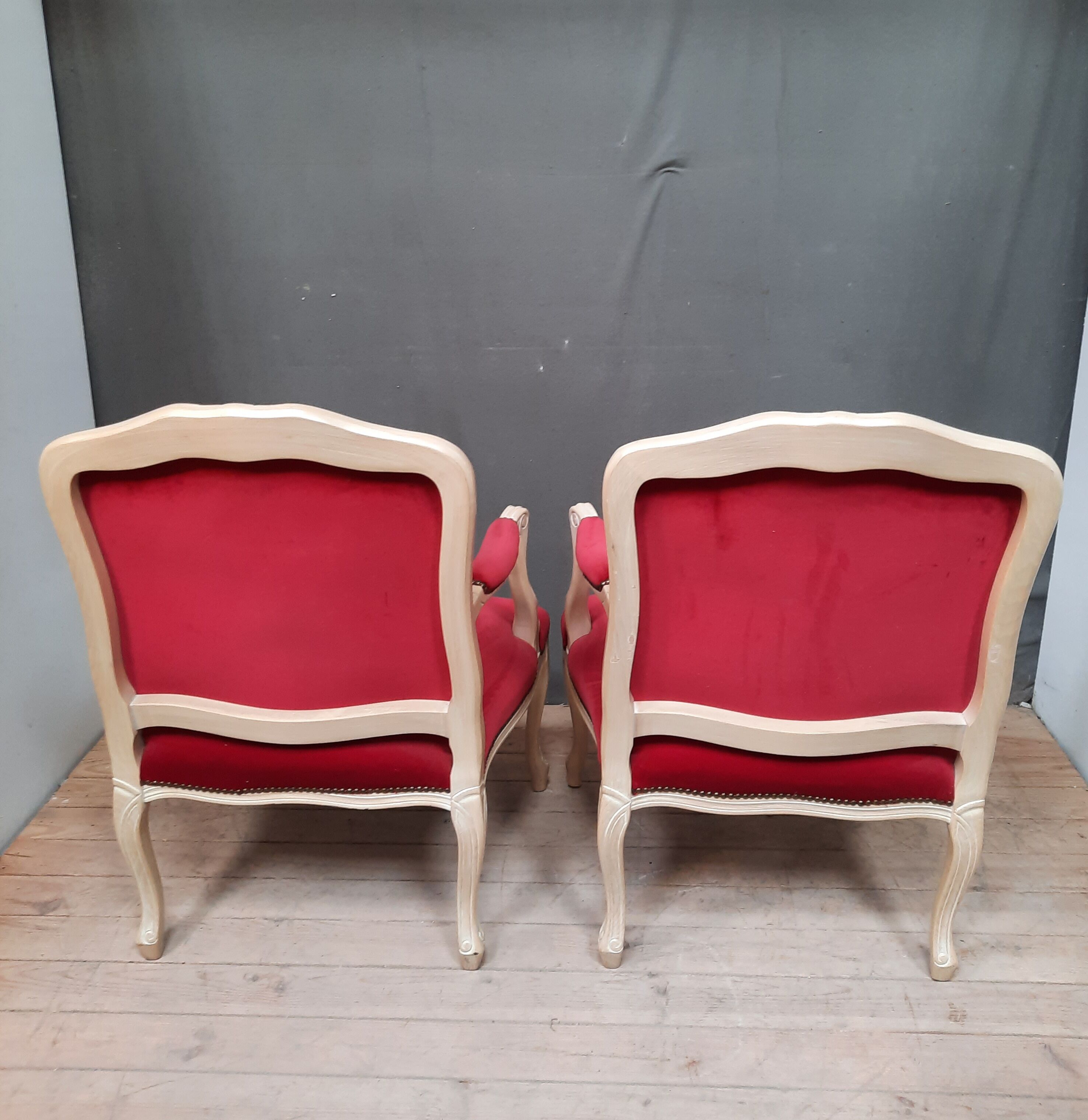 Louis XV style armchairs