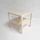 2 side tables Artemide Demetrio 45 by Vico Magistretti, 1960s