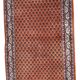 Tapis Vintage Indo-Seraband en Laine, Années 1980, Design Traditionnel