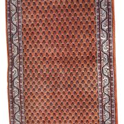 Tapis Vintage Indo-Seraband en Laine, Années 1980, Design Traditionnel