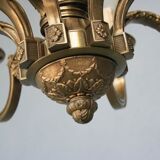 Chandelier bronze 8 branches
