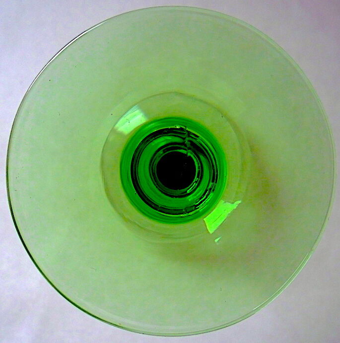 Suite de six verres à vin du Rhin en cristal