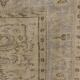 Beige Vintage Turkish Floral Rug sku 1261