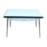 Vintage aniseed green formica table