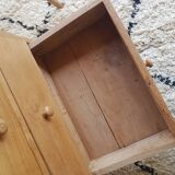 Chiffonnier ancien bois massif rénové