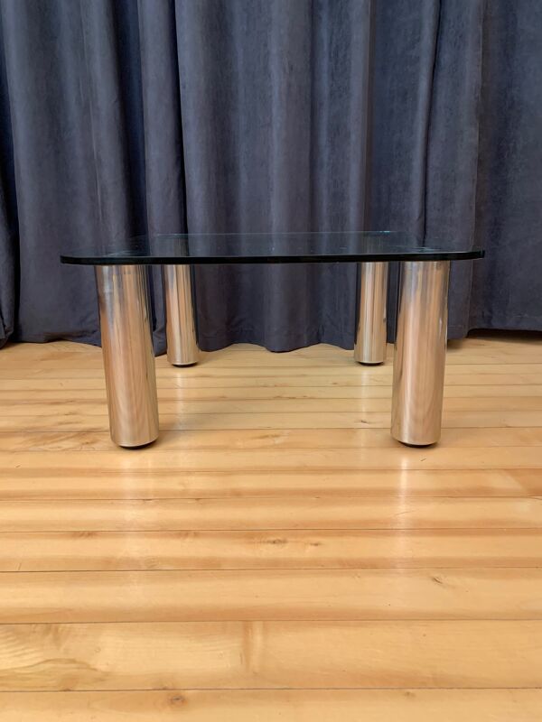 Table basse par Marco Zanuso Zanotta Italie années 1970