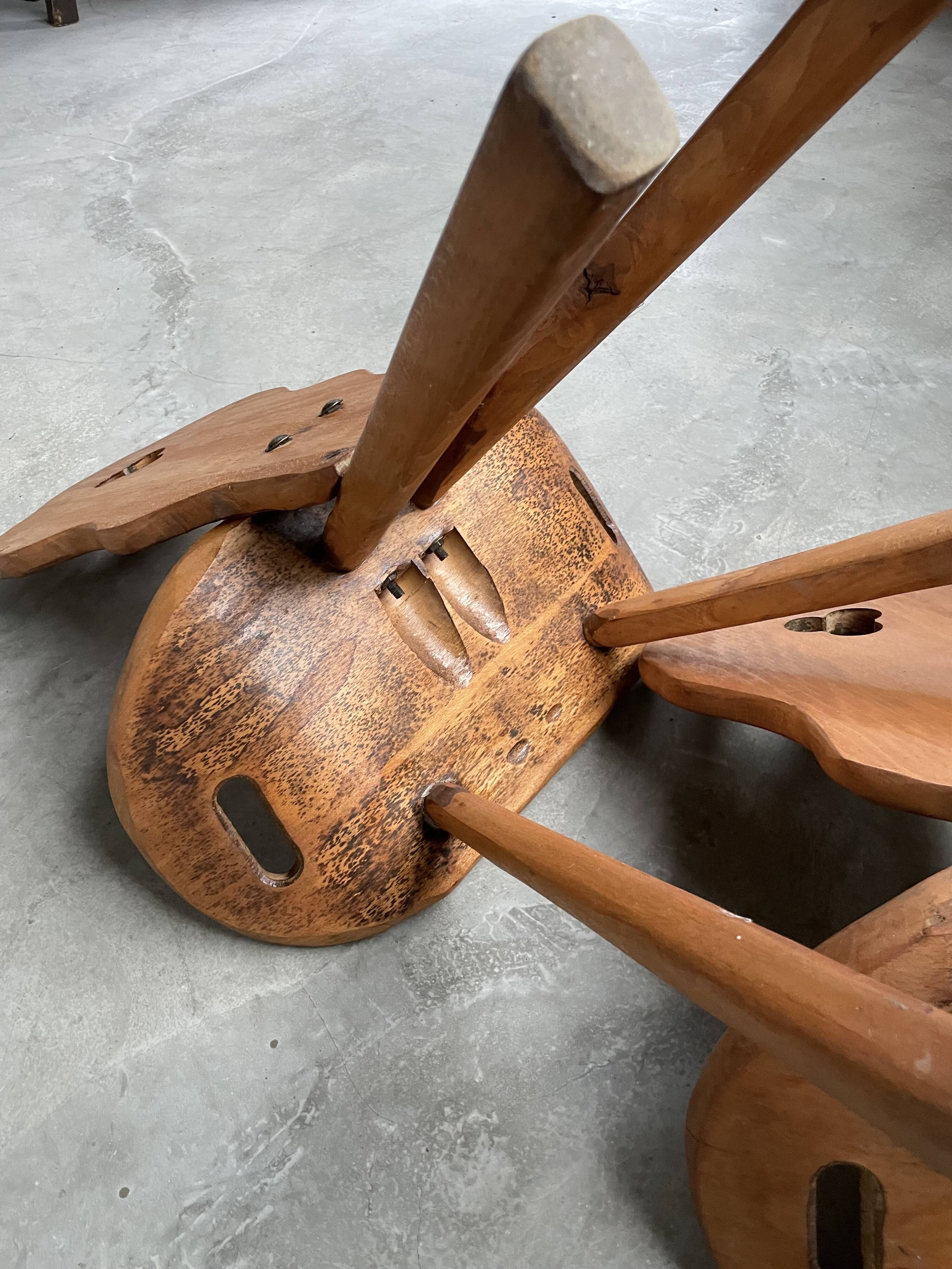 Oak mountain chalet chairs