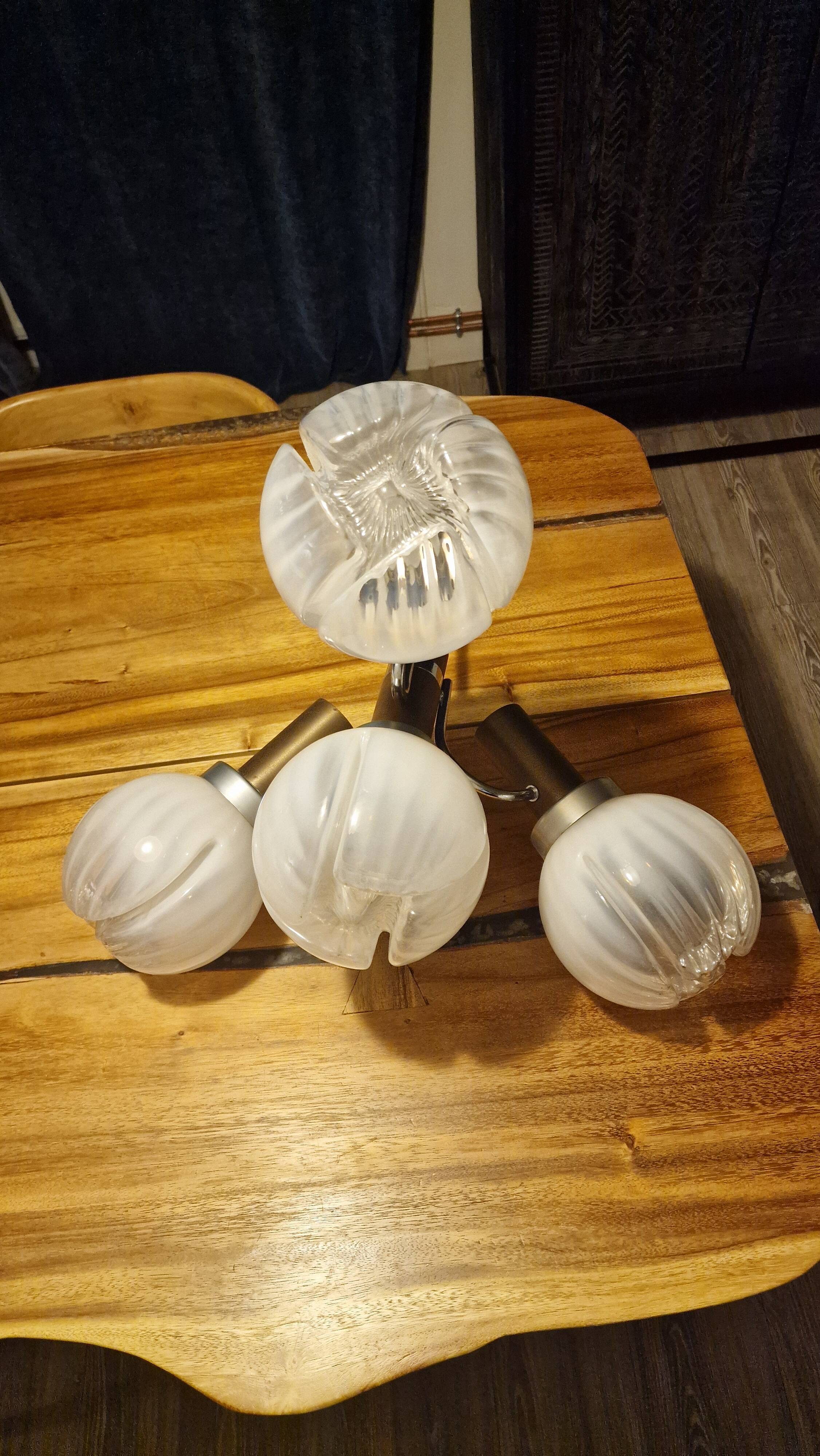 Lustre style Mazzega Murano