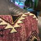 Handmade wool lumbar kilim pillow