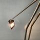 Deknudt e-reader floor lamp from the 70s in brass