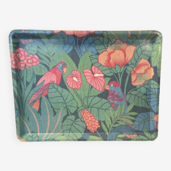 Tropical vintage tray