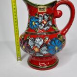 Vintage vase Bay Keramik (West Germany), décor "Napoli", 20 cm