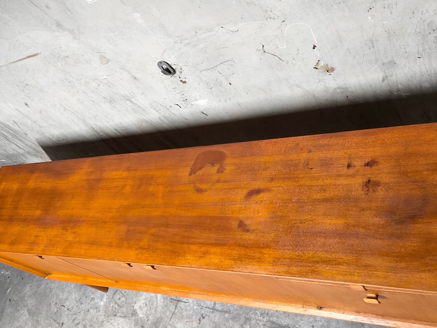 Vintage Scandinavian teak sideboard