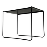 Postmodern perforated metal nesting side table from Ikea, 1980s.