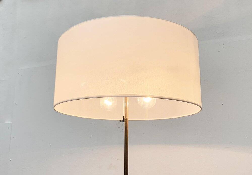 Mid-century German minimalist floor lamp by Kaiser Idell / Kaiser Leuchten, 1960s.