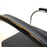 Fauteuil en acier tubulaire Mauser RS 7