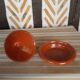 Enamelled terracotta tagine dish