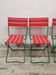 Vintage folding chairs